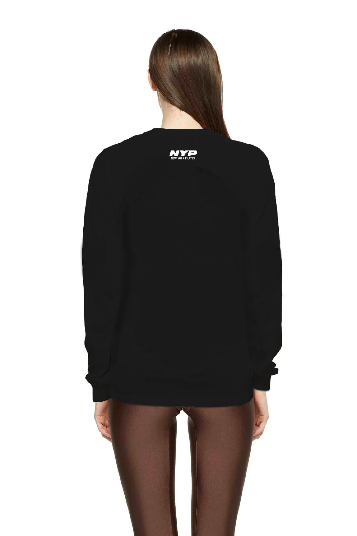 Crewneck University Black Back