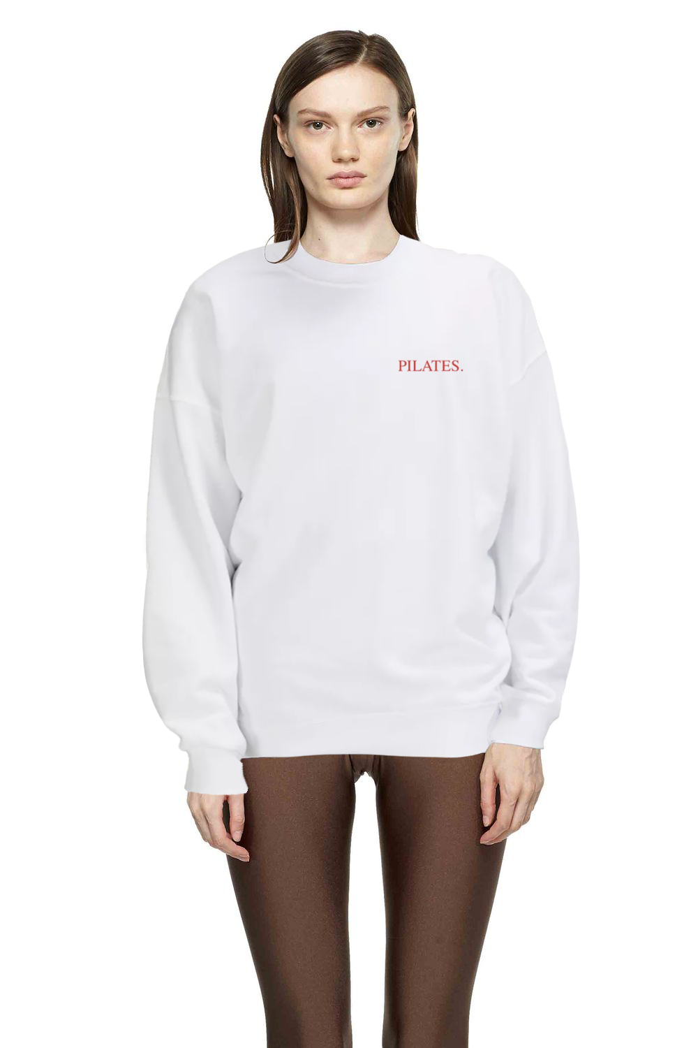 Pilates Logo Long Sleeve Tee Front