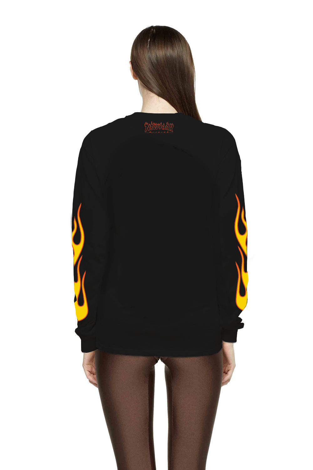 Flame Long Sleeve Tee B
