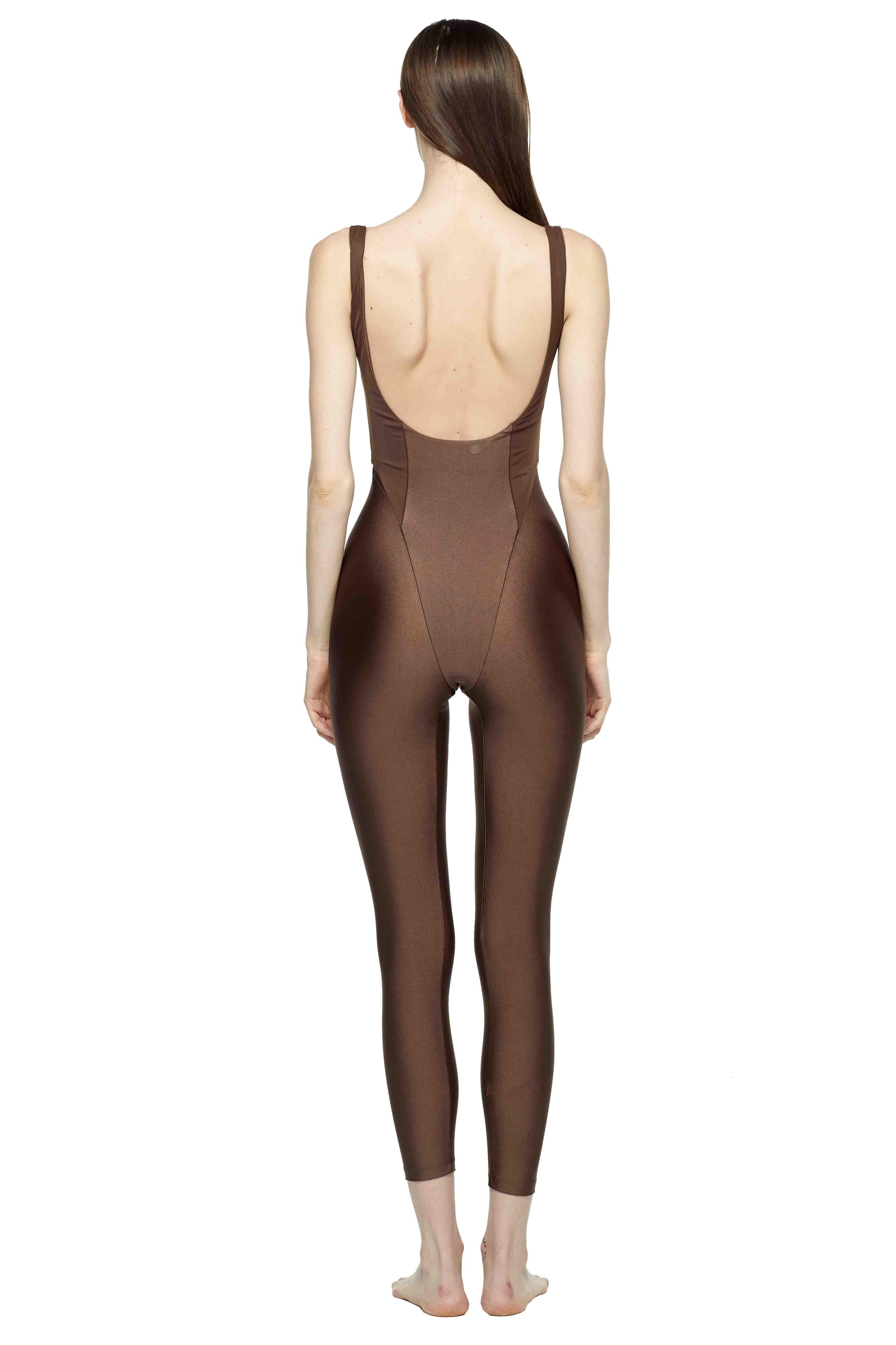 Chocolate Unitard - New York Pilates