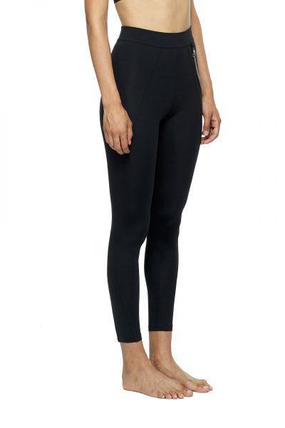 Black High Waisted Leggings - New York Pilates