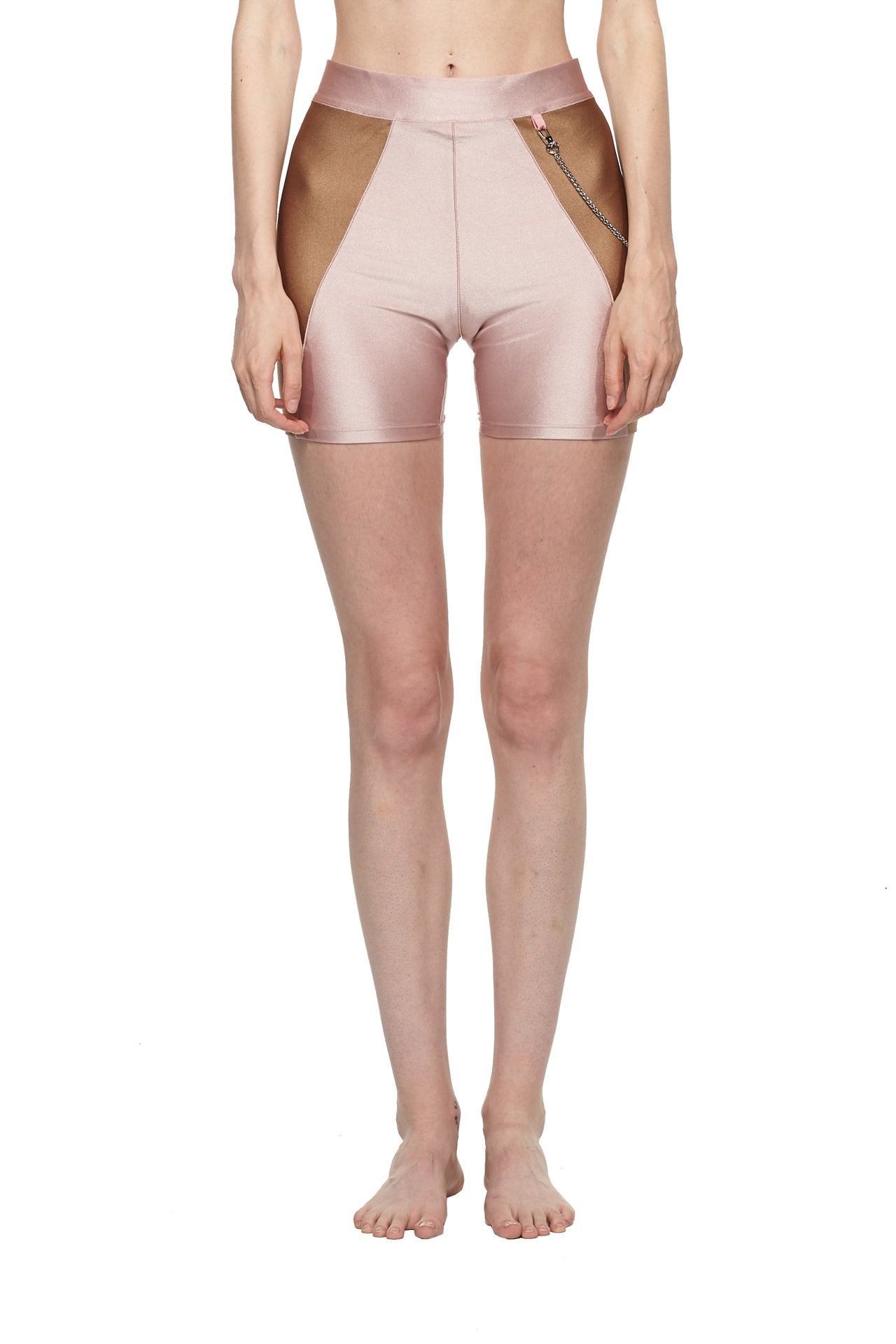 Rose Sable High Waisted Shorts - New York Pilates