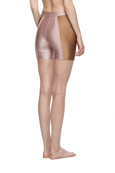 Rose Sable High Waisted Shorts - New York Pilates