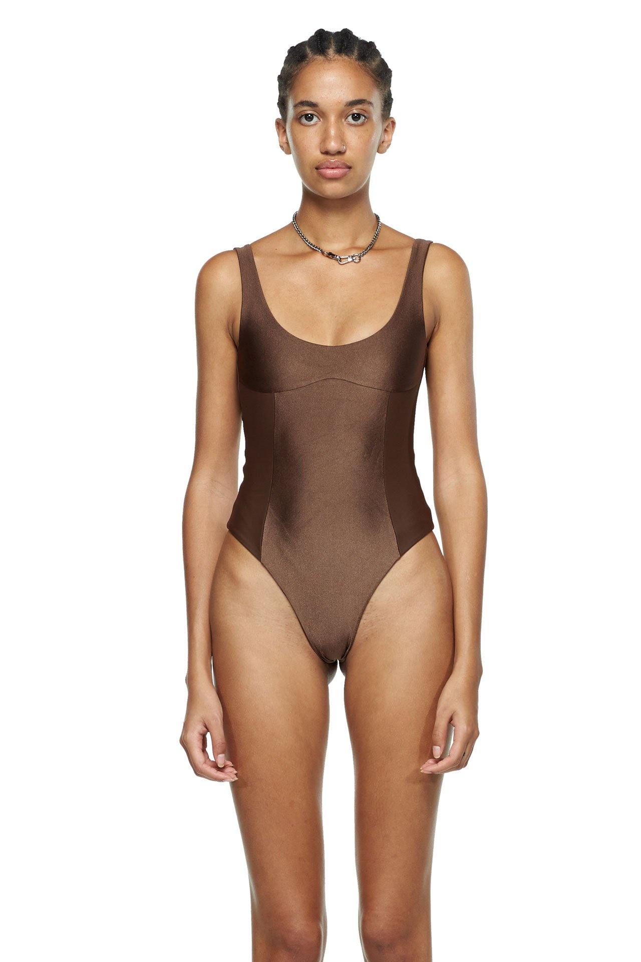 Chocolate Leotard - New York Pilates