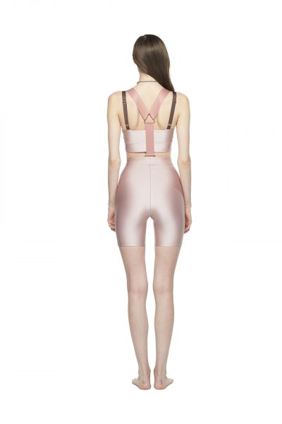 Rose Shorts with Suspenders - New York Pilates