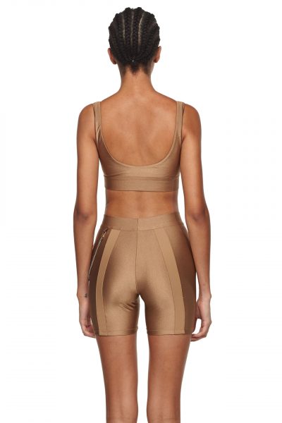 Sable Sports Bra with Low Back and Corset - New York Pilates