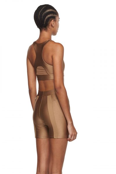 Sable Sports Bra with Mesh - New York Pilates