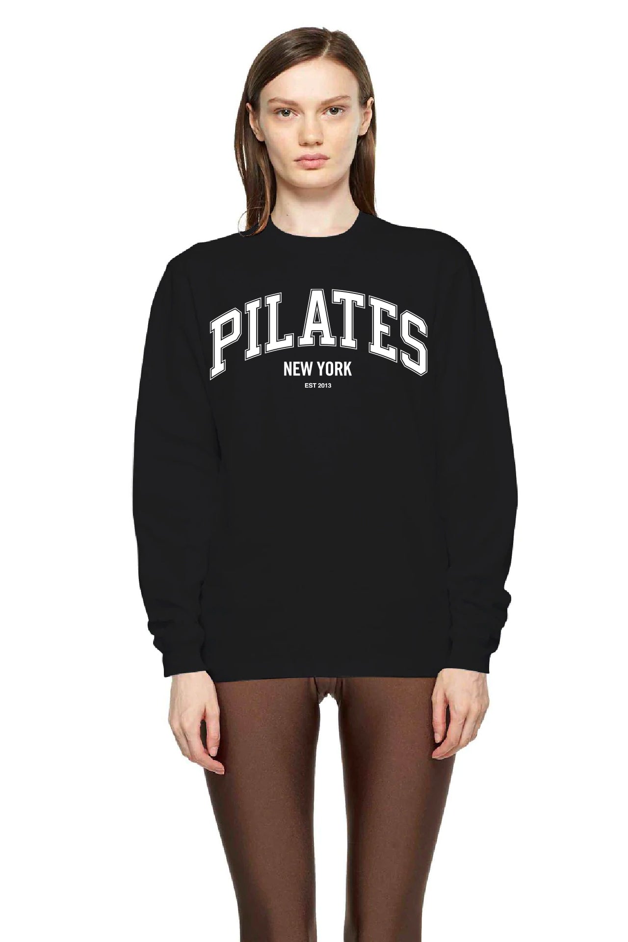 Pilates Varsity Crew Neck