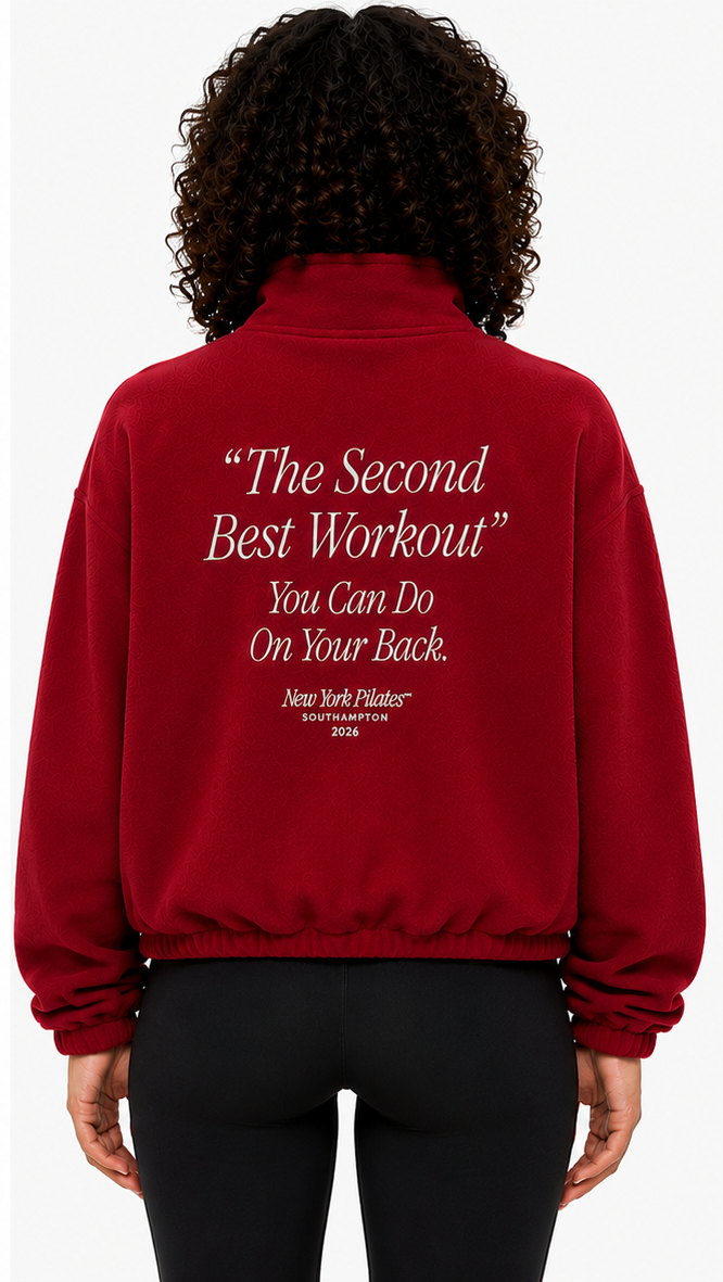Southampton "Second Best" Quarter Zip - Red (LIMITED IN STORE ONLY)