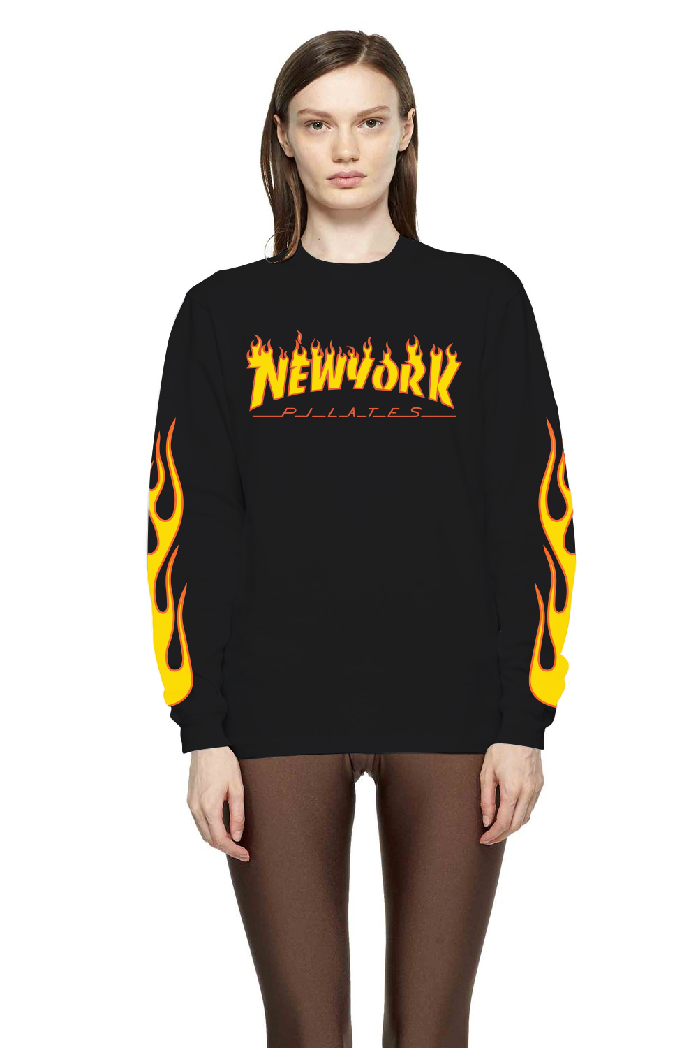 村上隆 Lewis Flame Out Longsleeve T-shirt 村上隆 Lewis Flame Out Longsleeve T-shirt