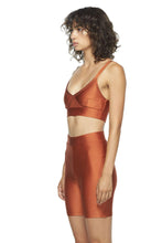 Load image into Gallery viewer, Copper Criss Cross Sports Bra - New York Pilates
