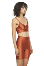 Load image into Gallery viewer, Copper Criss Cross Sports Bra - New York Pilates
