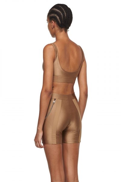 Sable Sports Bra with Low Back and Corset - New York Pilates