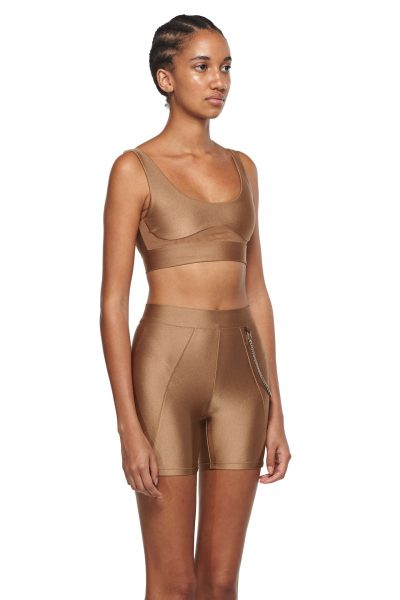 Sable Sports Bra with Low Back and Corset - New York Pilates